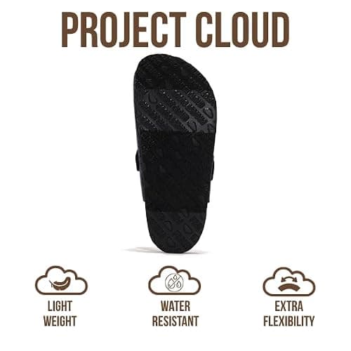 Project Cloud Genuine Leather Footbed Clogs for Women - Memory Foam Arch Support Slippers for Women - Trendy Slip-ons Women's Mules & Clogs Sandals (Benton) thumbnail 5