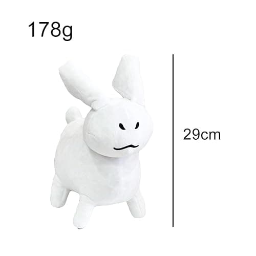 11.4 Inch Gubby Plush Toy,Soft Stuffed Figure Pillow for Home Decor, Gift for Gamers, Collectors & Plush Lovers(White) thumbnail 3