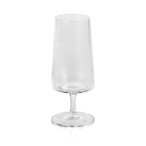Zodax Bandol Fluted Textured Glasses or Stemware Sets of 2 or 4 (Cocktail S/4) - Image 1