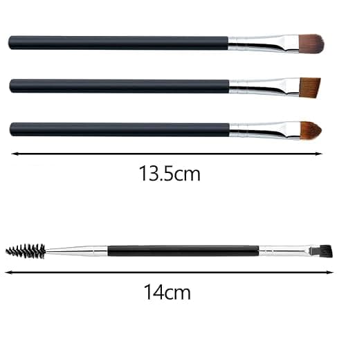WanFengXue 7 Pieces Eyebrow Brush Set Professional Double Ended Eyebrow Brush and Spoolie Angled Brush Precision Eyeshadow Tools for Blending Defining Smudging Shading thumbnail 2