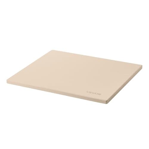VEVOR Pizza Stone, 16 x 14 in Rectangular Cordierite Pizza Stone, Extra Large Baking-Stone with Scraper, 0.6 in Thick Heat-Resistant Cordierite, for Kitchen Oven, Baking Bread & Pizzas, BBQ Grilling thumbnail 9
