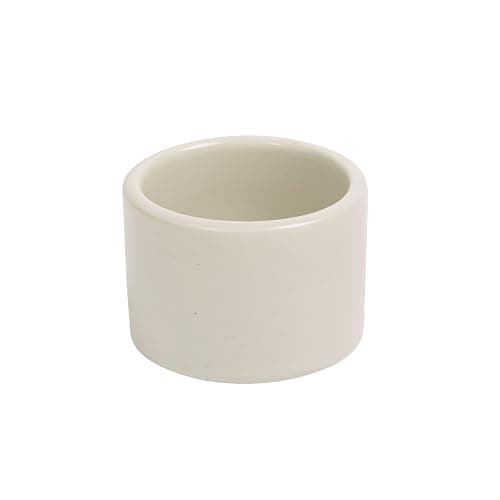 Folk Ceramics Leonard Ceramic Espresso Cups | Modern Stackable Demitasse Mugs for Espresso | Thick Walled, Handleless, Durable, Dishwasher & Microwave Safe | Set of 2, 3oz | Fog Grey thumbnail 9