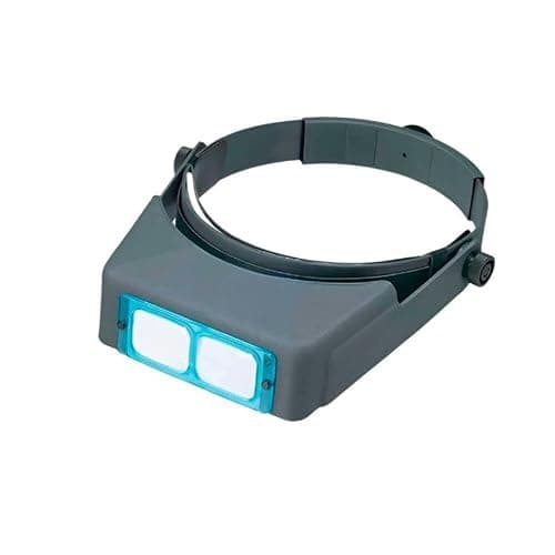 Donegan DA-5 OptiVisor Headband Magnifier, 2.5x Magnification, 8" Focal Length - Image 1