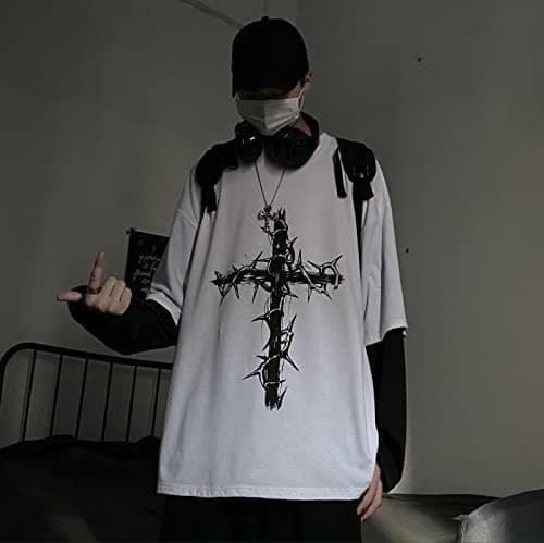 Goth Shirt Gothic Shirt Goth Long Sleeve Top thumbnail 5