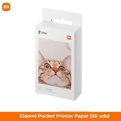 Lot de 50 feuilles de papier photo portable pour imprimante Xiaomi Mi thumbnail 3
