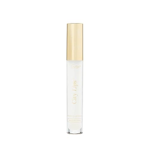 City Beauty City Lips Clear - Plumping Lip Gloss - Hydrate & Volumize - High Shine Lip Plumper - Hyaluronic Acid & Peptides Visibly Smooth Lip Wrinkles - Cruelty-Free - Image 1