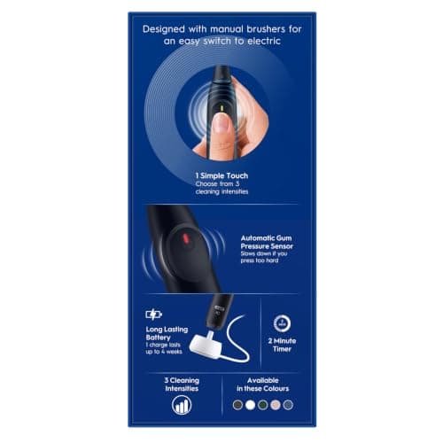 Oral-B iO Series 2 Gentle Clean Electric Toothbrush, Blush Sand thumbnail 12