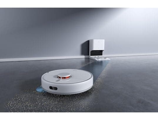 XIAOMI Robot Vacuum X10 - Robot aspirador e limpa-chão com sistema inteligente de navegação a laser (LDS), sucção de 4000 Pa, base de auto-esvaziamento, 5200 mAh, branco thumbnail 2