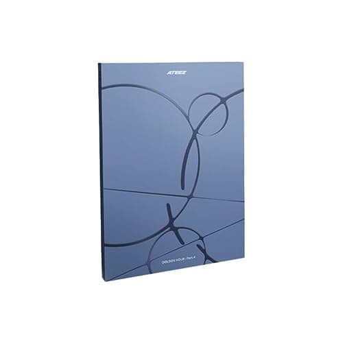 ATEEZ [13th Mini Album GOLDEN HOUR : Part.4 Standard Ver.](A Ver.) + 3 Extra Photocards Set - Image 1
