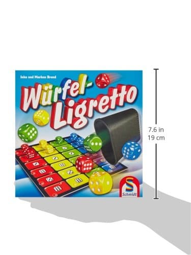 Schmidt - 49611 - Jeu de Plateau - Ligretto de Dés, Coloré thumbnail 2