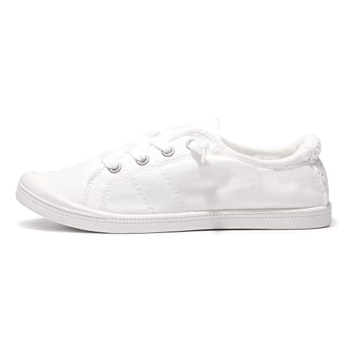 Women's Slip On Canvas Sneaker Low Top Casual Walking Shoes Classic Comfort Flat Fashion Sneakers thumbnail 3