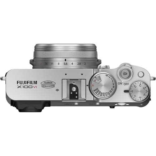 FUJIFILM X100VI Digital Camera (Silver) (16821822) + 2 x 64GB Card + Card Reader + 2 x NP-W126 Battery + Charger + LED Light + Photo Software + Carry Case + Flex Tripod + Memory Card Wallet + More thumbnail 4