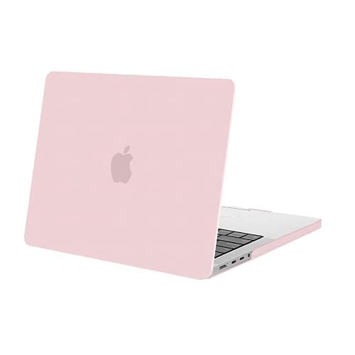 MOSISO Compatible with MacBook Pro 14 inch Case 2025 2024 2023 2022 2021 M5 M4 M3 M2 M1 A3434 A3112 A3185 A3401 A2918 A2992 A2779 A2442 Touch ID, Protective Plastic Hard Shell Case, Rose Quartz - Image 1