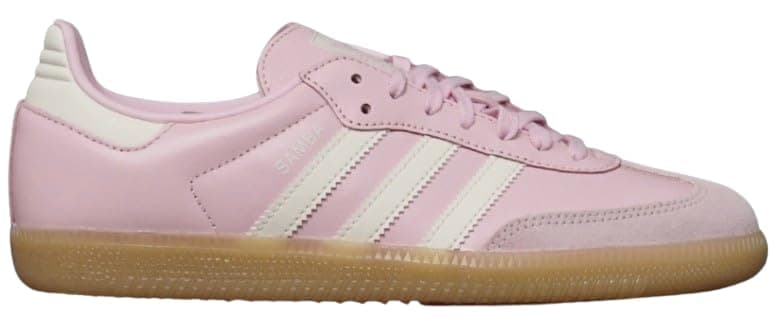 adidas Samba OG Big Kid (Light Pink White Gum, 6.5) - Image 1