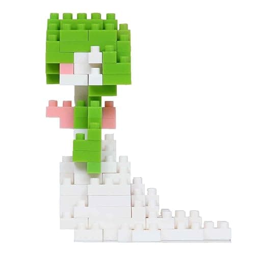 nanoblock Bandai Gardevoir Pokemon Model Building Blocks Puzzles For Adults And Kids | Plastic Model Kits With Mini Bricks Make Great Pokemon Gifts For Boys Girls And Adults Age 12+ thumbnail 5