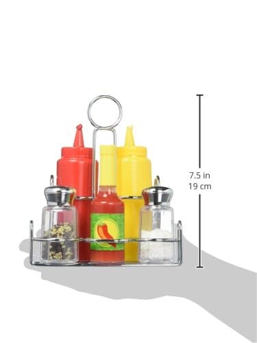 Melissa & Doug 6-Piece Condiments, Play Food Set with Kids Play Kitchen Accessories, Preschool Learning Toys for Girls & Boys 3+ thumbnail 3