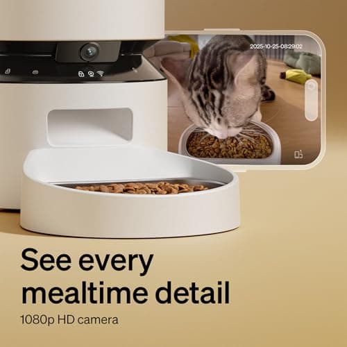 PETLIBRO Automatic Cat Feeder with 1080p HD Camera, AI Motion Detection, Two-Way Audio, and Remote App Control, Granary Smart Camera Pet Feeder thumbnail 2