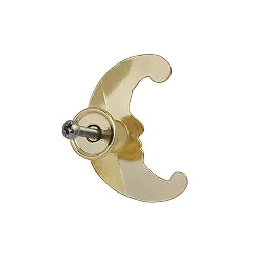 Hetyskluy 4 Pcs Moon Knobs for Cabinets, Vintage Moon Drawer Knob Pulls for Dresser, Wardrobe, Doors, Kitchens, Home Furniture Celestial Deco Hardware, Zinc Alloy Single-Hole Handles (Gold) thumbnail 4