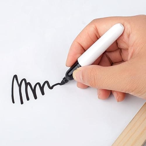 SKKSTATIONERY 36 Pcs Mini Dry Erase Markers, Whiteboard Markers, Marker Pens 3.5'', Black. thumbnail 2