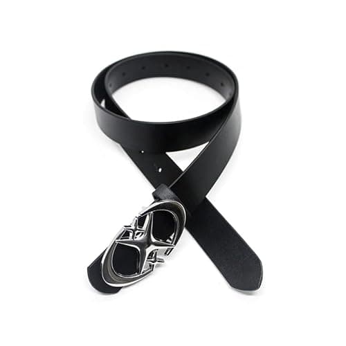 TYHOTULY Y2k Belt Star Metal Buckle Vintage Gothic Punk Rock Emo Grunge Accessories Western Chunky Belts Trendy Y2k Clothes thumbnail 3