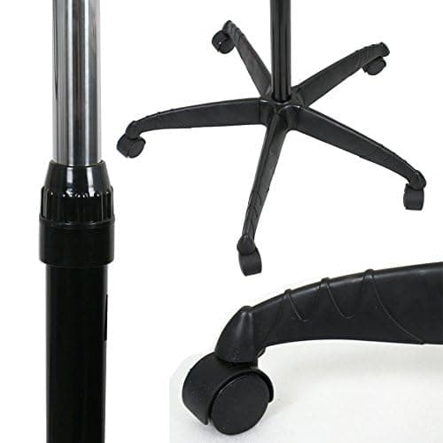 Saturnpower Hair Dryer 1300W Professional Adjustable Hooded Floor Hair Bonnet Dryer Stand Up Hair Dryers with Rolling Base for Home Salon Spa Beauty Equipment, Black thumbnail 7