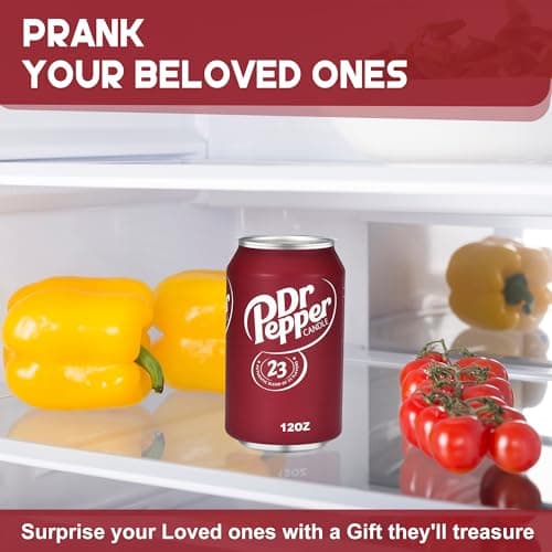 Doctor Pepper Candle - Smells Like the Real Soda - Cute Candles for Cool Gifts - Funny Candles for Any Occasion - Cute Things for Aesthetic Room Decor - Cool Candle for Cool Things thumbnail 5