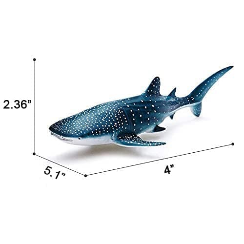 Gemini&Genius Sea Animal Whale Shark Action Figure Wild Model Toy Soft Rubber Realistic Ocean Educational and Role Play Toys for Kids thumbnail 3