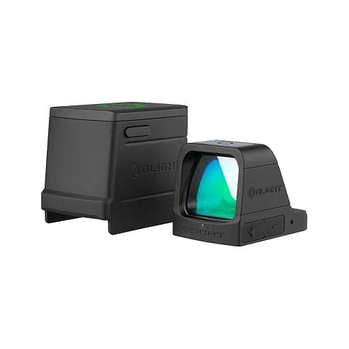 OLIGHT Osight 3 MOA Rechargeable Dot Open Reflex Sight with Charging Cover, Tactical Parallax-Free Sights, Picatinny Mount Compatible - Green/Red Dot Options - Image 1