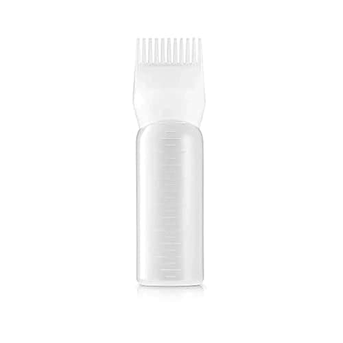 Evelyne Root Comb Applicator Bottle, 6 ounce with graduated scale, Hair Coloring, Dye and scalp treament essential (Pack of 1) - Image 1