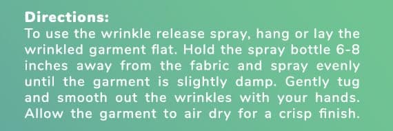 Phoenix Rose Wrinkle Release and Static Removal Spray - Fresh Scent - 3 oz Spray Bottle - TSA Travel Compliant - (Pack of 2) - (Packaging may vary) thumbnail 5