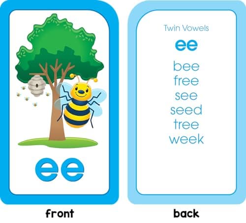 School Zone Phonics Made Easy Flash Cards: 56 Cards, Kindergarten, 1st Grade, 2nd Grade, Early Reading, Short Vowels, Long Vowels, Letter Combinations, Word-Picture Recognition, Ages 6+ thumbnail 4