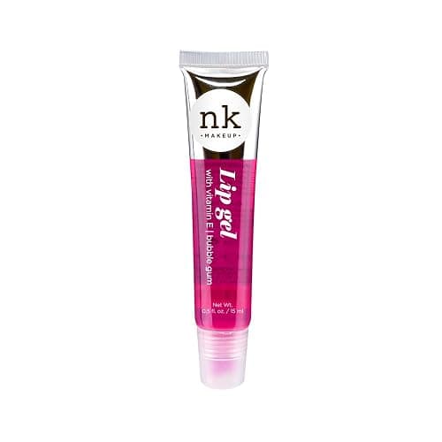 NICKA K NEW YORK VARIETY SET OF 5 NK Hydrating Lip Gel - Vitamin E (Clear, Rosehip Oil, Bubble Gum, Cherry, Strawberry) thumbnail 6