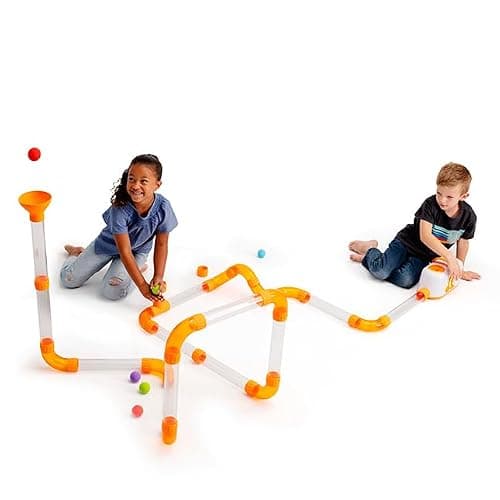 Fat Brain Toys Air Toobz Expansion Pack - Air-Powered STEM Building Toy for Kids & Teens, Kids Building Toys, STEM Toys for 3+ Year Old thumbnail 4