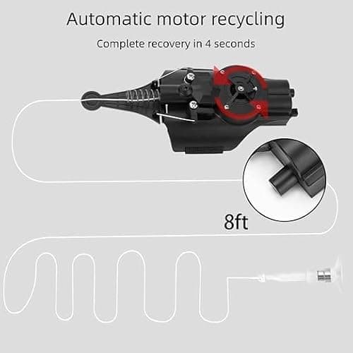 Electric Web String Launcher Toy, Wrist Mounted Retractable Web Shooter Prop with Electric Rewind Function, Cosplay Role Play Gadget for Costume Parties, Halloween, and Pretend Play thumbnail 5