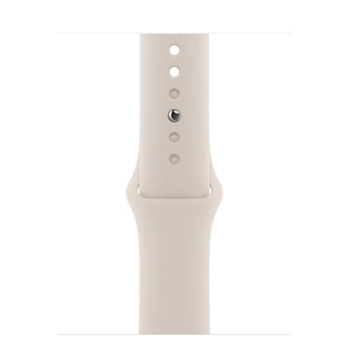 Apple Watch Series 7 (GPS + Cellular, 41mm) Starlight Aluminum Case with Starlight Sport Band, Regular (Renewed) thumbnail 6