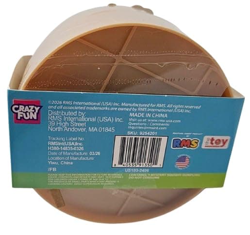 Crazy Fun Mystery Dumpling Squishy Toy 5 inch Diameter (Green Holographic Mystery) thumbnail 2