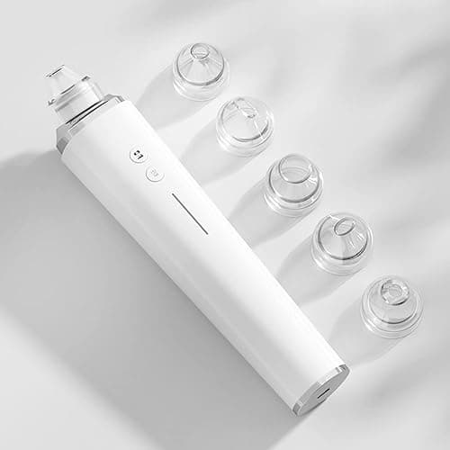 Blackhead Remover Pore Vacuum, 【[FDA Certification] 】 WiFi Visible Facial Pore Cleanser with HD Camera Pimple Acne Comedone Extractor Kit with 6 Suction Heads Electric Blackhead Suction Tool thumbnail 7
