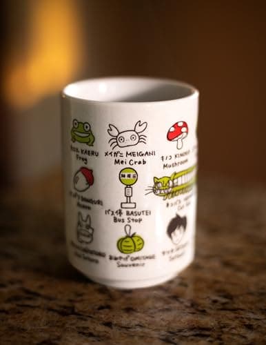 Studio Ghibli - My Neighbor Totoro - Totoro and Friends, Benelic Porcelain Japanese Teacup thumbnail 10