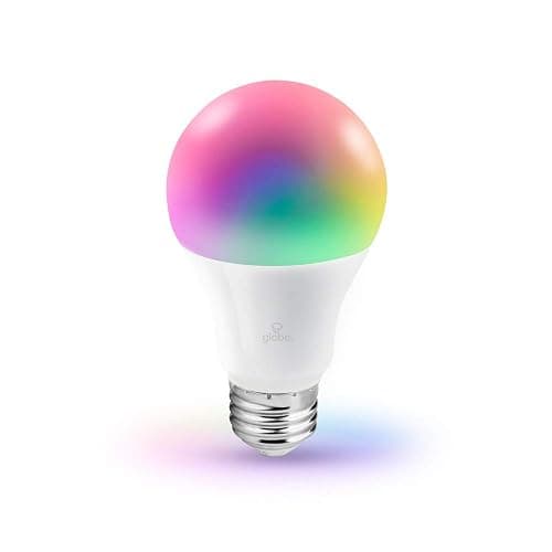 Globe Electric Wi-Fi Smart 10 Watt (60W Equivalent) Multicolor Changing RGB Tunable White Dimmable Frosted Led Light Bulb, No Hub Required, Voice Activated, 2000K - 5000K, A19 Shape, E26 Base 34202 thumbnail 3