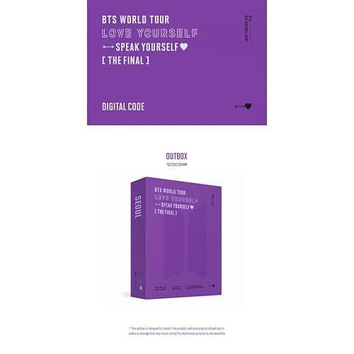 BTS WORLD TOUR 'AMATE TE STESSO: PARLARE DA TE' [IL FINALE] CODICE DIGITALE thumbnail 2