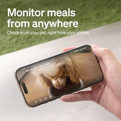 PETLIBRO Automatic Cat Feeder with 1080p HD Camera, AI Motion Detection, Two-Way Audio, and Remote App Control, Granary Smart Camera Pet Feeder thumbnail 6