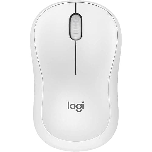 Logitech M240 Silent Bluetooth Mouse, Wireless, Compact, Portable, Smooth Tracking, 18-Month Battery, for Windows, macOS, ChromeOS, Compatible with PC, Mac, Laptop, Tablets - Off White thumbnail 4