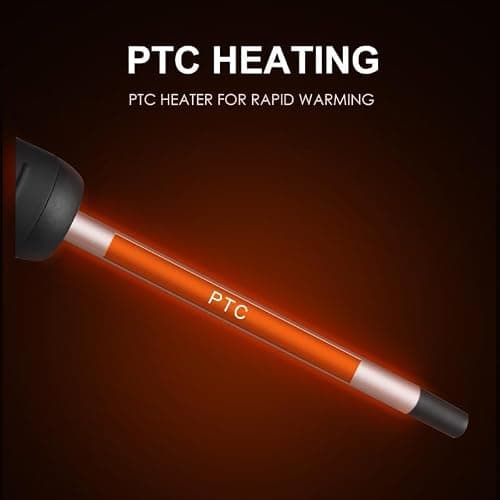 Curling Wand 9MM, Thin Curling Iron, Tight Curls LCD Display 100-230°C for All Hair Types, Tourmaline Ceramic Barrel 30-Second Heat-Up, Long&Short Hair Culer Pro Curling Tongs thumbnail 4