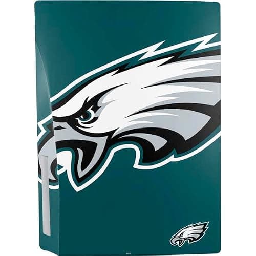 Skinit Decal Gaming Skin Compatible with PS5 Bundle - Officially Licensed NFL Philadelphia Eagles Large Logo Design thumbnail 3