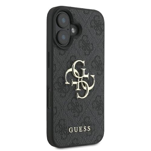 CG MOBILE Guess GUHCP16S4GMGGR hülle für iPhone 16 6.1" Schwarz hardcase 4G Big Logo thumbnail 4