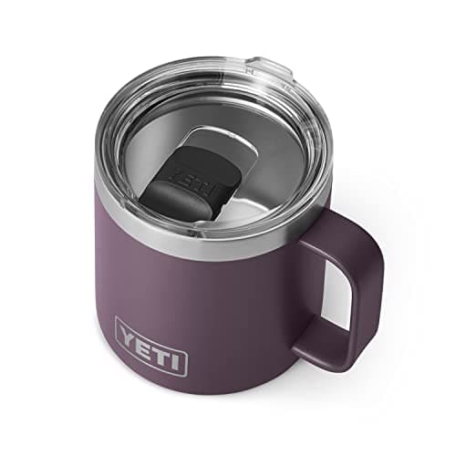 YETI Stainless Steel Rambler Drinking_Cup, Vacuum Insulated, with MagSlider Lid, 14 Ounces, Nordic Purple - Image 1