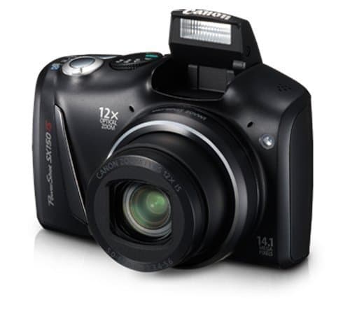 PowerShot SX150 is 14.1 MP Digital Camera with 12x Wide-Angle Optical Image Stabilized Zoom with 3.0-Inch LCD (Black) (Old Model) (Renewed) thumbnail 3
