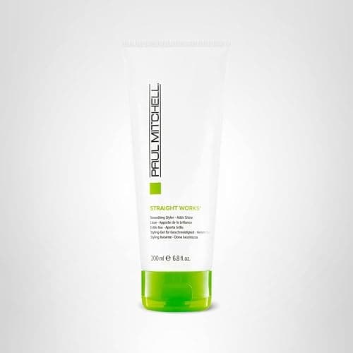 Paul Mitchell Straight Works Hair Gel, Smoothing Styler, Adds Shine, For Frizzy Hair, 6.8 fl. oz. thumbnail 5