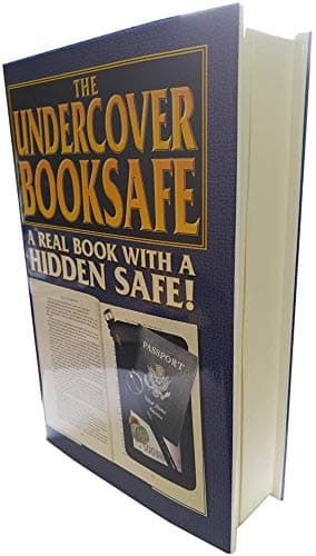 STREETWISE Large Hardbound Book Safe – Hidden Storage Book – Conceal Valuables in Plain Sight – Decoy Design thumbnail 5