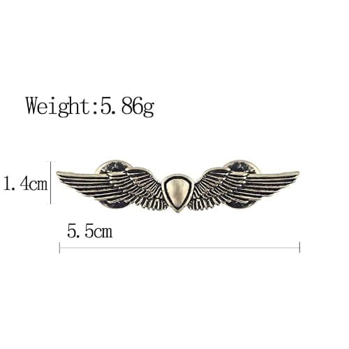 TLOU Pins Ellie Gold Angel Wings Fleet Spaceship Rocket Cosplay Enamel Badge Jewelry Gifts For Women and Men TV Fans 3Pcs thumbnail 2